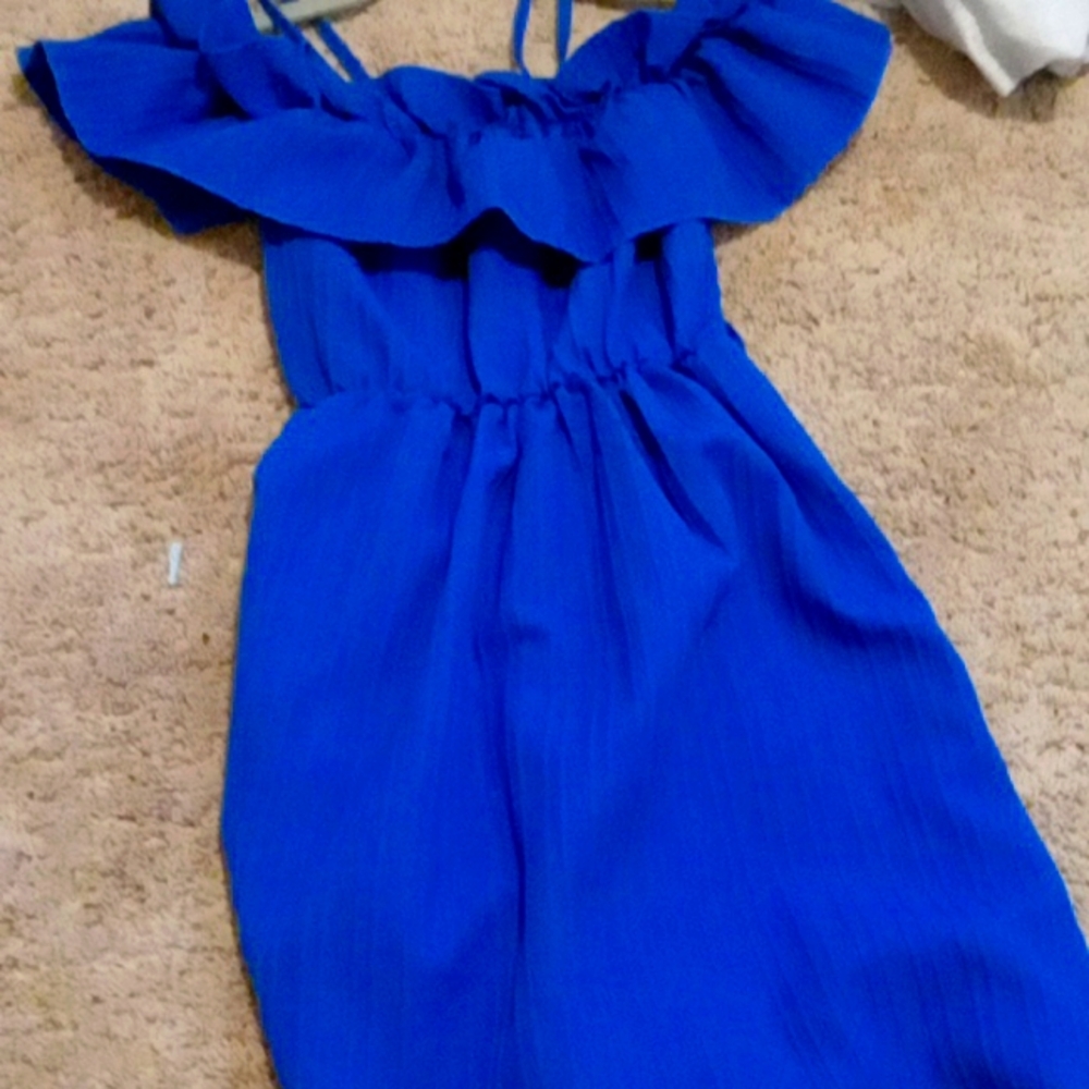 A Blue dress from Temu